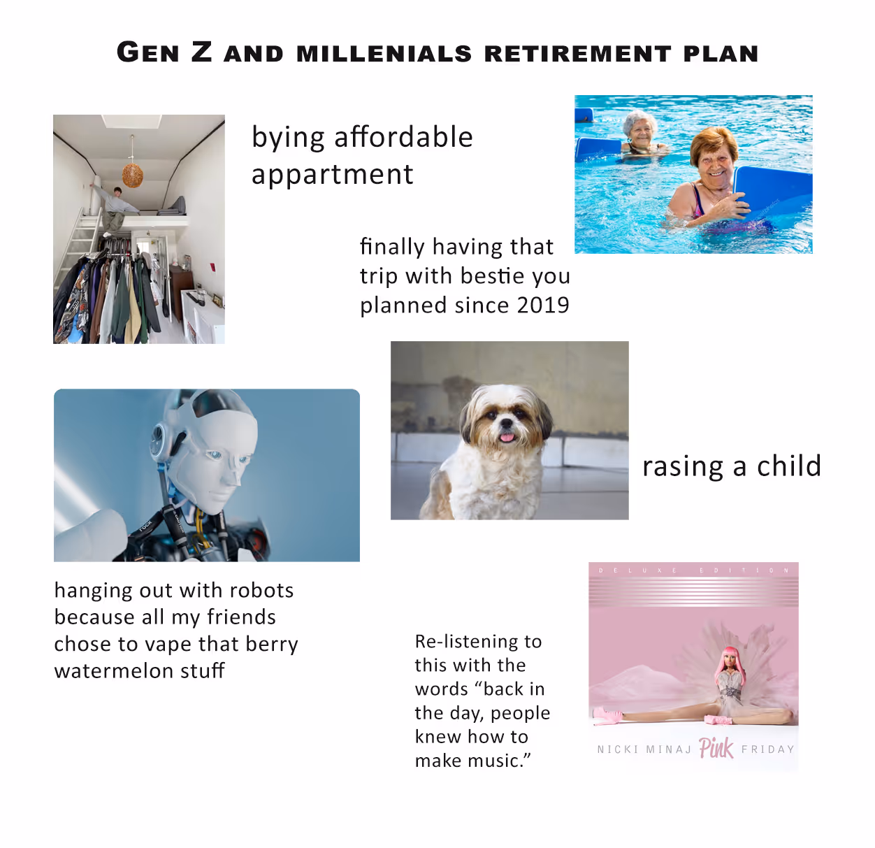 Gen Z riteriment meme