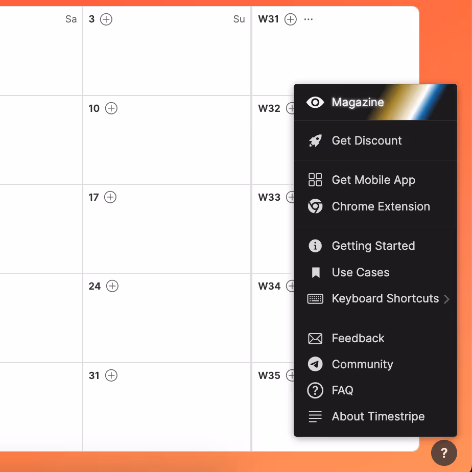timestripe productivity tips | Timestripe